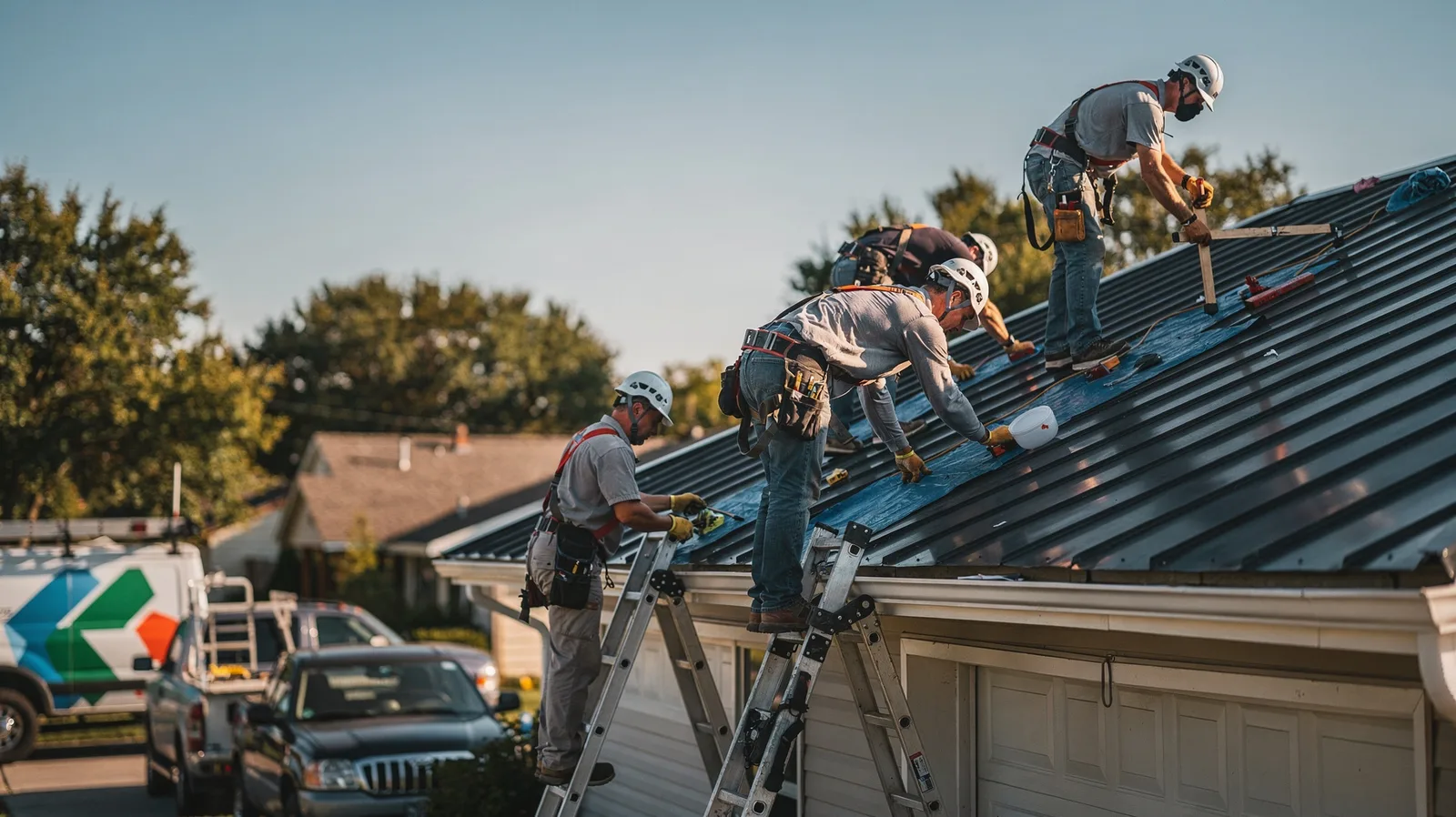 Metal Roof Installation in Irving, IL near me